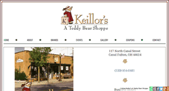 Desktop Screenshot of keillorsteddybears.com